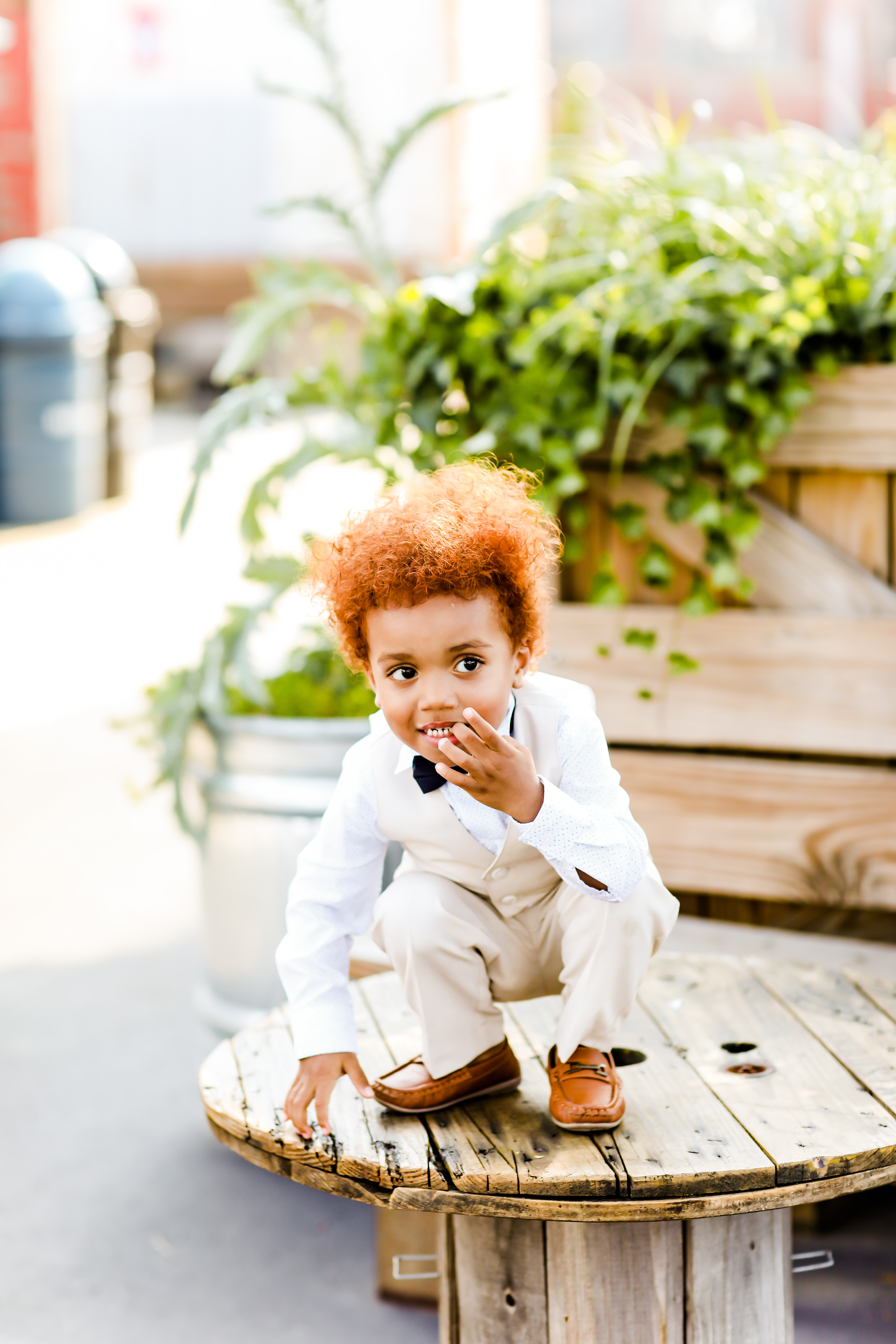 curly littles campaign kids photoshoot